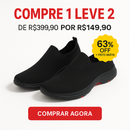 [🔥BLACK FRIDAY] COMPRE 1 LEVE 2 — Tênis Ortopédico Masculino UltraConfort™