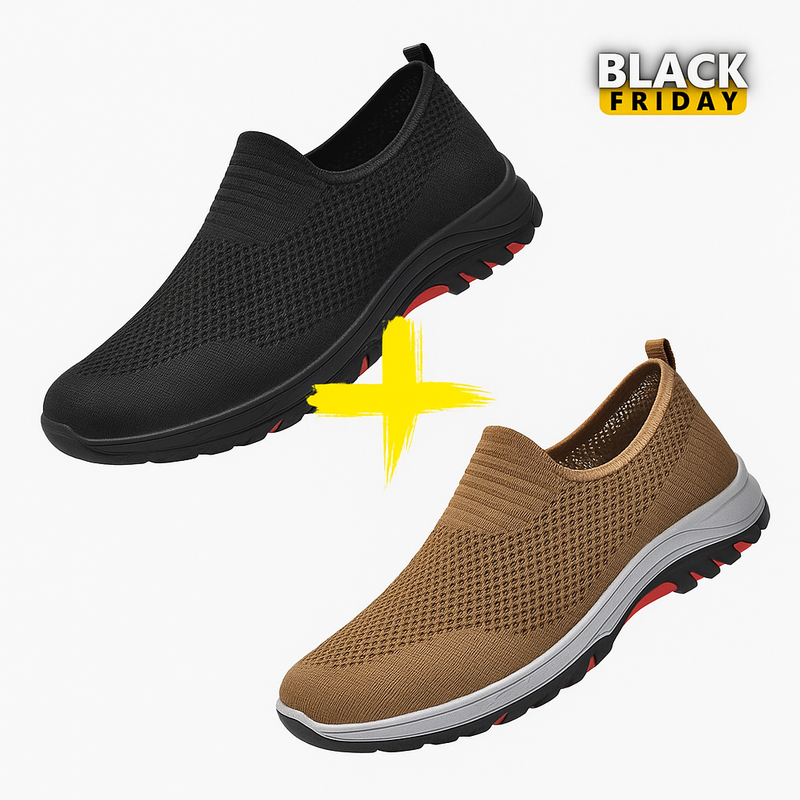 [🔥BLACK FRIDAY] COMPRE 1 LEVE 2 — Tênis Ortopédico Masculino UltraConfort™