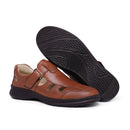 Sandália Masculina De Couro Legítimo [Pague 1 Leve 2]